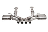 CORSA Performance 21111 FITS Corsa 2023 Chevrolet Corvette C8 Z06 3in Valved Cat-Back Exhaust Muffler System (Re-Uses Stock Tips)