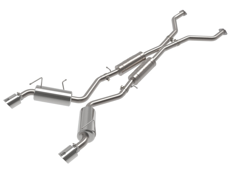 afe Takeda Cat-Back Exhaust System Nissan 370Z 09-20 V6-3.7L