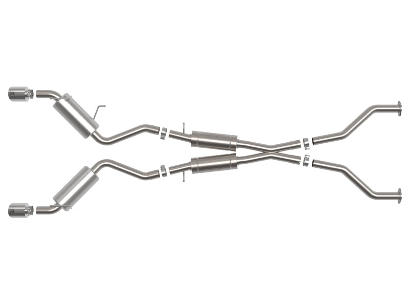 afe Takeda Cat-Back Exhaust System Nissan 370Z 09-20 V6-3.7L