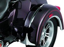Load image into Gallery viewer, Kuryakyn Rear Fender Accents Leading Edge Chrome