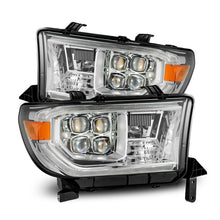 Load image into Gallery viewer, AlphaRex 880819 FITS 07-13 Toyota Tundra / 08-17 Sequoia NOVA LED Proj HL Chrome w/Actv Light Seq. Sig + DRL