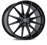 Vossen HFX-2 22x10 / 6x135 / ET-18 / Super Deep Face / 87.1 - Satin Black Wheel