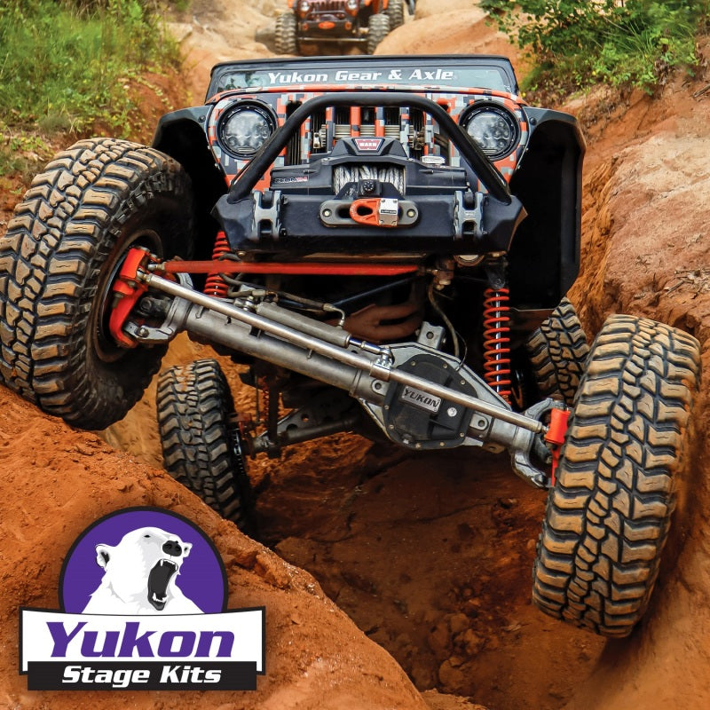 Yukon Gear & Axle YGK069STG2 - Yukon Stage 2 Jeep JL/JT Re-Gear Kit w/Covers & D44 Front & Rear in a 5.13 Ratio