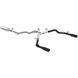 Magnaflow 19487 FITS 19487 FITS: MagnaFlow 2020 Jeep Gladiator 3in Street Series Dual Split Exit SS Cat-Back Exhaust w/Black Tips
