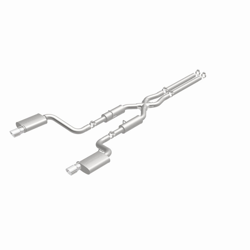 Magnaflow 15494 FITS: MagnaFlow 11-12 Dodge Charger SRT-8 Hemi Dual Split Rear Exit Stainless Cat-Back Performance Exhaust