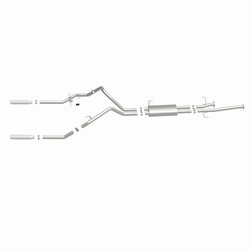 Magnaflow 15305 FITS: MagnaFlow 14 Toyota Tundra V8 4.6L/5.7L Stainless Cat Back Exhaust Dual Split Rear Exit