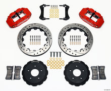 Load image into Gallery viewer, Wilwood Narrow Superlite 6R Front Hat Kit 13.06in Drill Red Backdraft Cobra (BMW E36 Based)