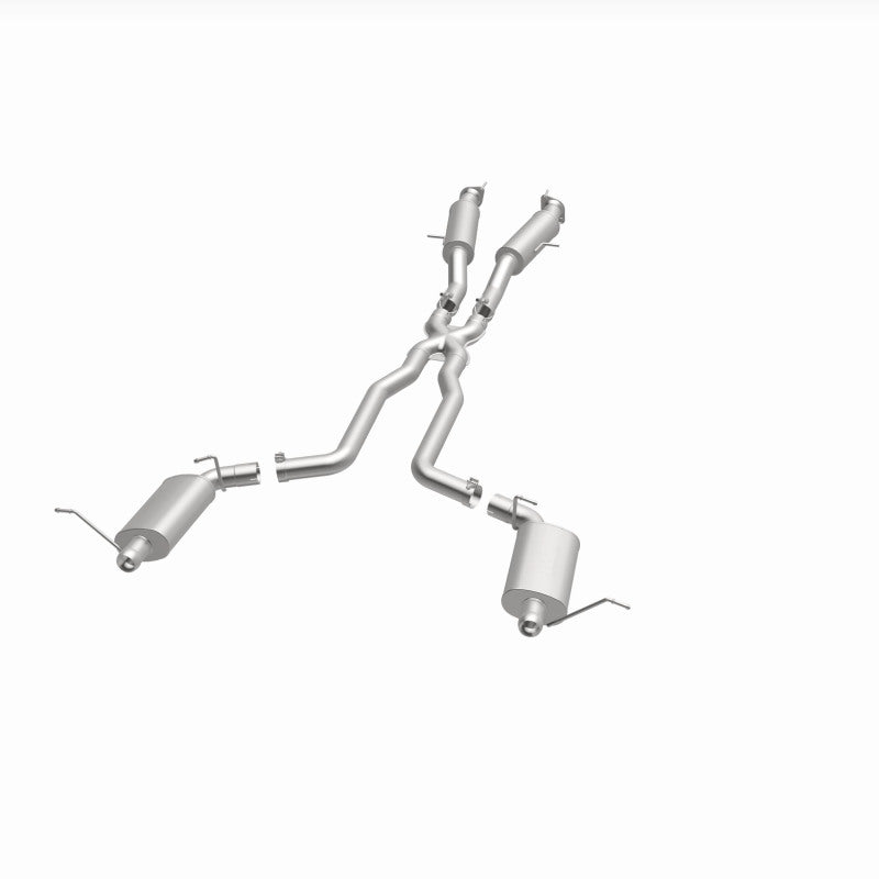 Magnaflow 15064 FITS: MagnaFlow 12 Jeep Grand Cherokee V8 6.4L Dual Split Rear Exit Stainless Cat Back Performance Exhaust