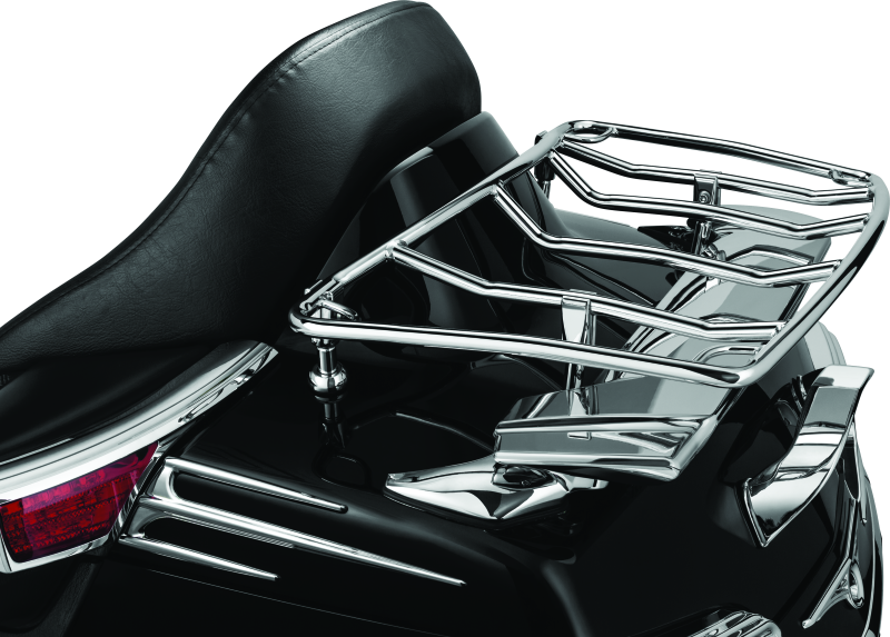 Kuryakyn Mult-Rack Adjustable Trunk Luggage Rack Chrome
