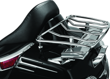 Load image into Gallery viewer, Kuryakyn Mult-Rack Adjustable Trunk Luggage Rack Chrome