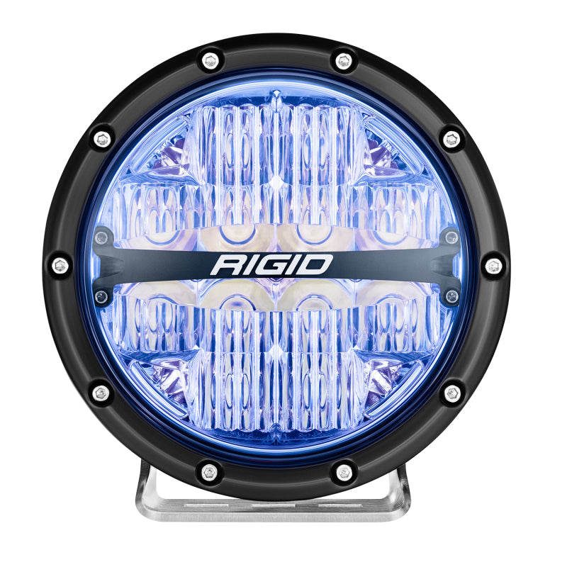 Rigid Industries 36411 FITS 360-Series 6in LED Off-Road Drive Beam - RGBW (Pair)