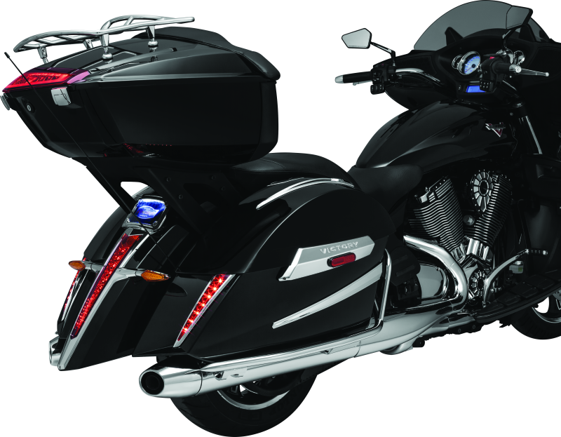 Kuryakyn Mult-Rack Adjustable Trunk Luggage Rack Chrome