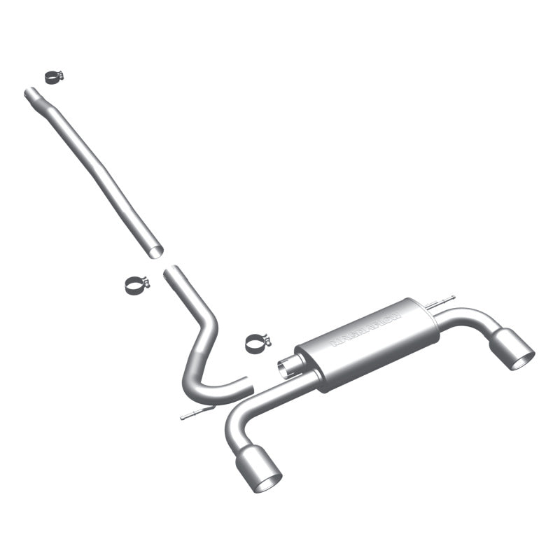 Magnaflow 15490 FITS: MagnaFlow Mini Countryman Dual Split Rear Exit Stainless Cat-Back Performance Exhaust