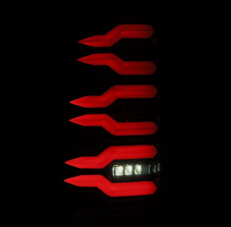 AlphaRex 620005 FITS 99-06 Chevrolet Silverado Sierra LUXX-Series LED Tail Lights Alpha-Black