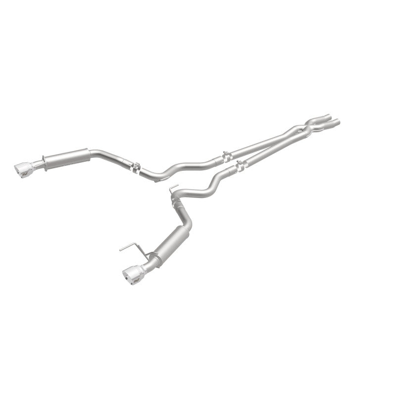 Magnaflow 19099 FITS: MagnaFlow Cat Back, SS, 2.5in, Competition, Dual Split Polished 4.5in Tips 2015 Ford Mustang V6 3.7L