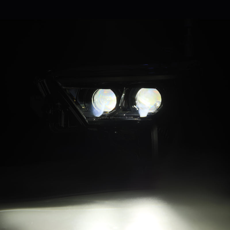 AlphaRex 22-23 Toyota Tundra/Sequoia LED Proj Headlights Black w/ Seq Activ Light/Seq Signal & DRL