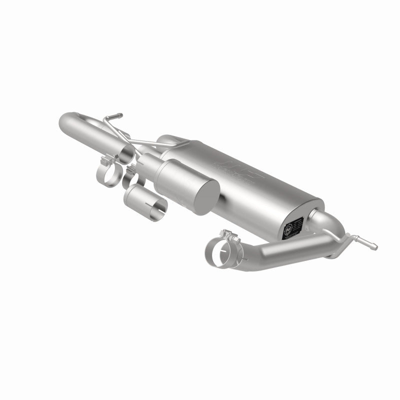 Magnaflow 19668 FITS: MagnaFlow 07-18 Jeep Wrangler JK Overland Series Axle-Back Exhaust System