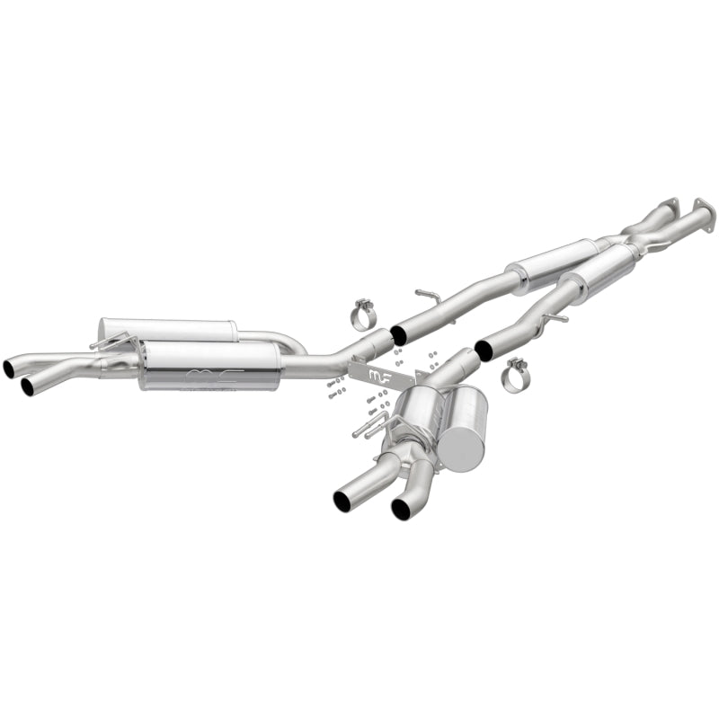 Magnaflow 19406 FITS: MagnaFlow 2018 Kia Stinger V6 3.3L (Reuse Fascia Tips) Stainless Cat Back Perf Exhaust