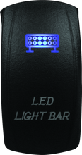 Load image into Gallery viewer, DragonFire Racing Lighted Switch Led Light Bar On/Off Blue
