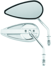 Load image into Gallery viewer, Bikers Choice Chrome Teardrop Mirror