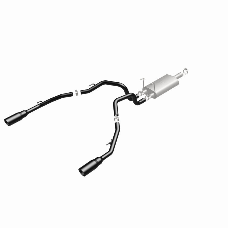 Magnaflow 15363 FITS: 09-15 Dodge Ram 1500 V8 Dual Spilt Rear Exit Black Stainless C/B Perf Exhaust