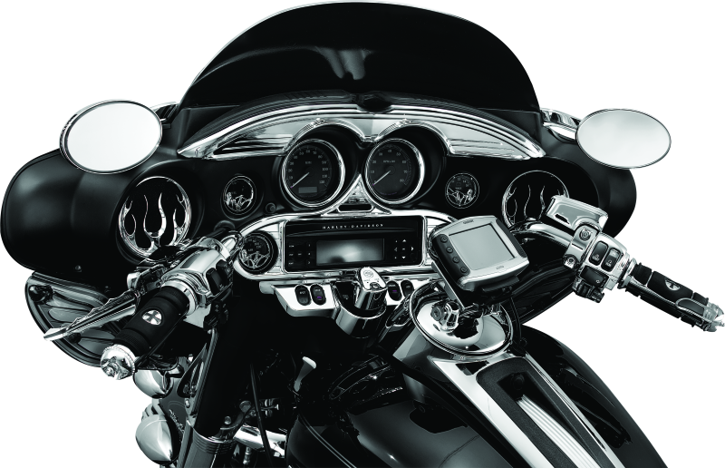 Kuryakyn Stereo Accent 96-13 Fl Touring Models Chrome