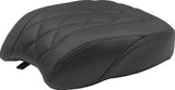 Mustang 06-17 Harley Dyna Standard Touring Passenger Seat w/Studs - Black