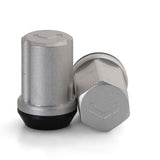 Vossen LUG-NL1450-CH FITS 35mm Lock Nut14x1.519mm HexCone SeatSilver (Set of 4)