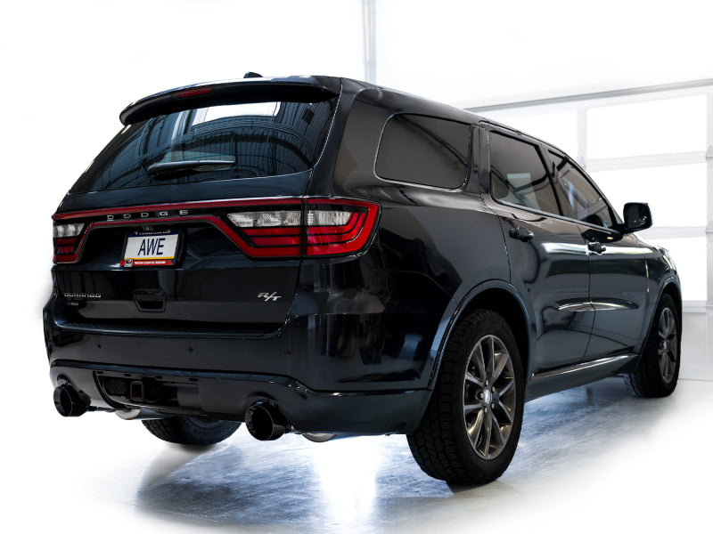 AWE Tuning 3020-33575 FITS 11-24 Dodge Durango 5.7L Track Edition Exhaust w/ Diamond Black Tips