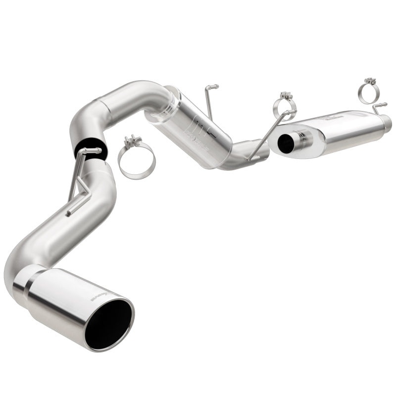 Magnaflow 19200 FITS 19200 FITS: MagnaFlow Cat-Back, SS, 4in, Single Pass Side Rear Exit 5in Tip 14-15 Ram 2500 6.4L V8 CC LB/MC SB