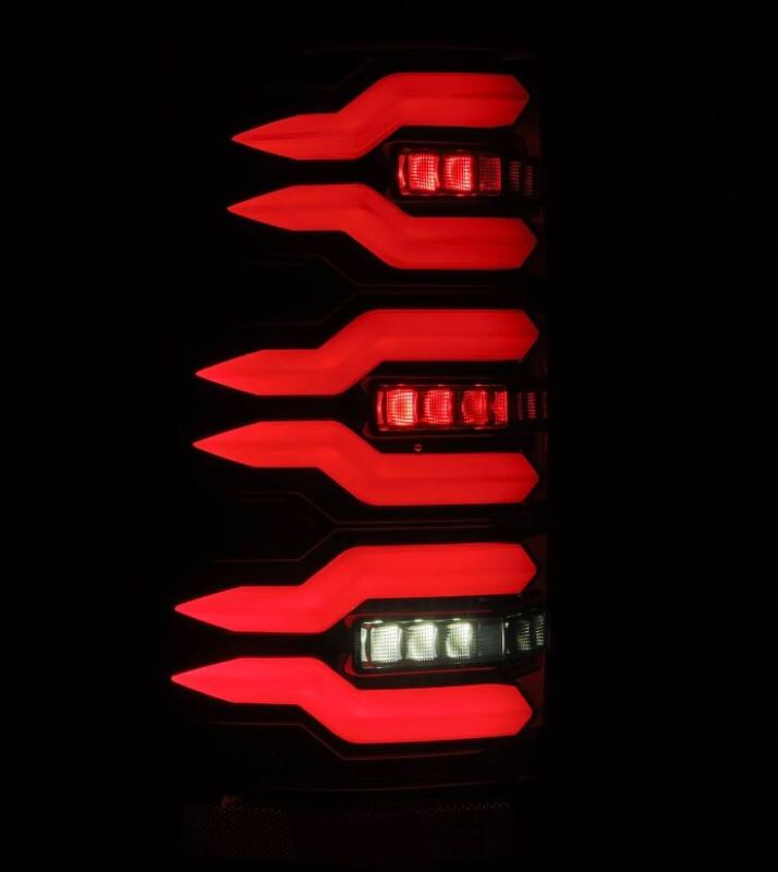 AlphaRex 620005 FITS 99-06 Chevrolet Silverado Sierra LUXX-Series LED Tail Lights Alpha-Black