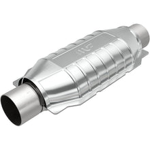 Load image into Gallery viewer, Magnaflow 51006 FITS MagnaFlow Conv Univ 2.5in Inlet/Outlet Center/Center Oval 12in Body L x 6.5in W x 16in Overall L