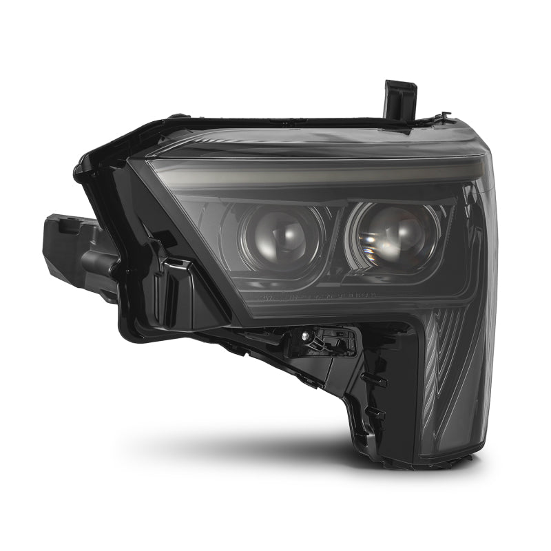 AlphaRex 22-23 Toyota Tundra/Sequoia LED Proj Headlights Alpha-Blk w/ Seq Activ Light/Seq Signal/DRL