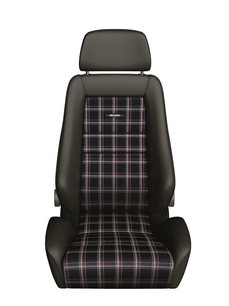 Recaro 088.00.0B28-01 - Classic LX SeatBlack Leather/Classic Checkered Fabric