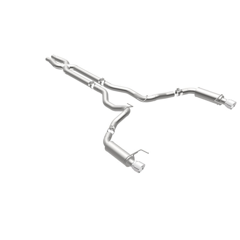 Magnaflow 19101 FITS: MagnaFlow Cat Back, SS, 3in, Competition, Dual Split Polished 4.5in Tips 2015 Ford Mustang GT V8 5.0