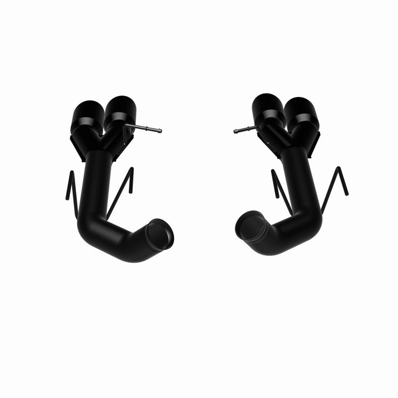 Magnaflow 15177 FITS: MagnaFlow 13 Ford Mustang Shelby GT500 V8 5.8L Quad Split Rear Exit Stainless Cat Back Perf Exhaust