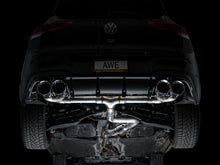 Load image into Gallery viewer, AWE Tuning 3020-42658 FITS AWE MK8 Volkswagen Golf R 3in Track Edition Quad Exhaust - Chrome Silver Tips