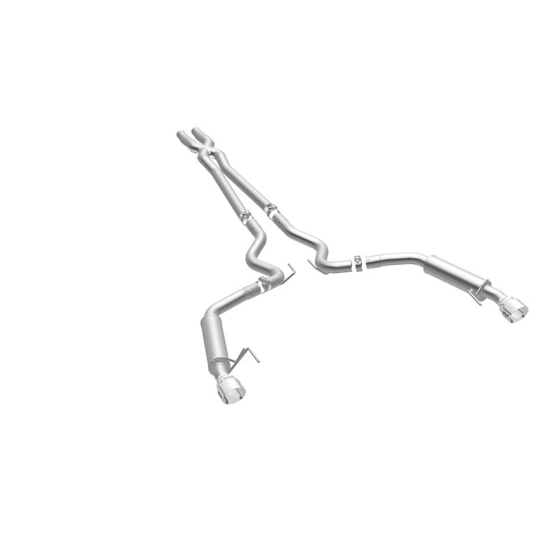 Magnaflow 19099 FITS: MagnaFlow Cat Back, SS, 2.5in, Competition, Dual Split Polished 4.5in Tips 2015 Ford Mustang V6 3.7L