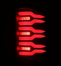 Load image into Gallery viewer, AlphaRex 620080 FITS 07-14 Chevrolet Silverado 1500/2500HD/3500HD Luxx-Series LED Tail Lights Blk w/Smoked Lens