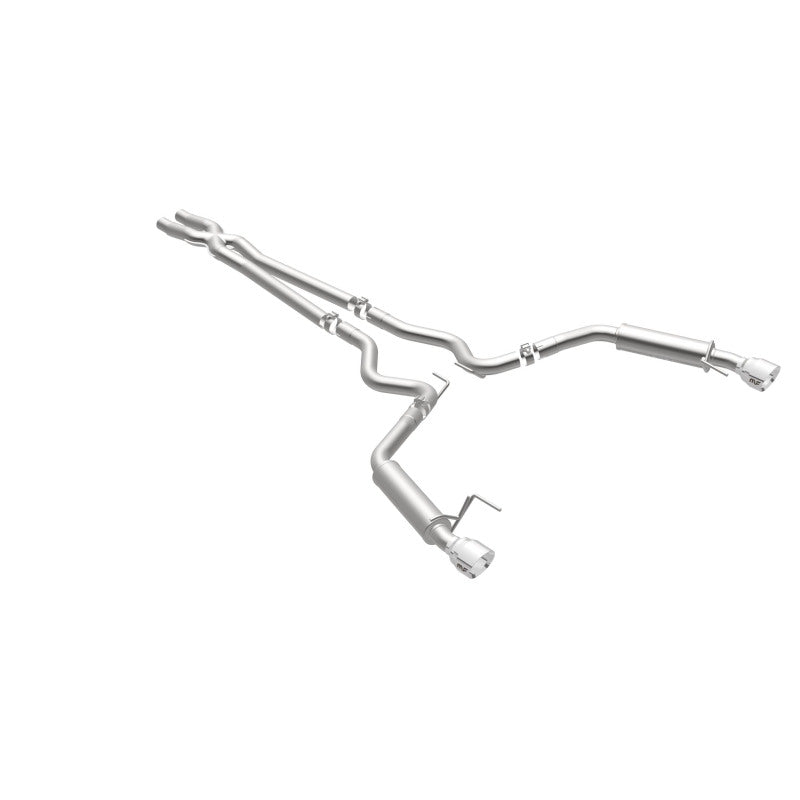Magnaflow 19099 FITS: MagnaFlow Cat Back, SS, 2.5in, Competition, Dual Split Polished 4.5in Tips 2015 Ford Mustang V6 3.7L