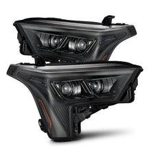 Load image into Gallery viewer, AlphaRex 22-23 Toyota Tundra/Sequoia LED Proj Headlights Alpha-Blk w/ Seq Activ Light/Seq Signal/DRL