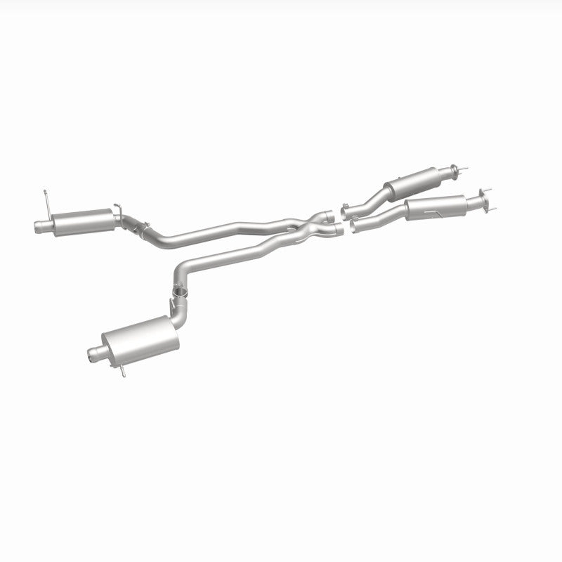 Magnaflow 15064 FITS: MagnaFlow 12 Jeep Grand Cherokee V8 6.4L Dual Split Rear Exit Stainless Cat Back Performance Exhaust