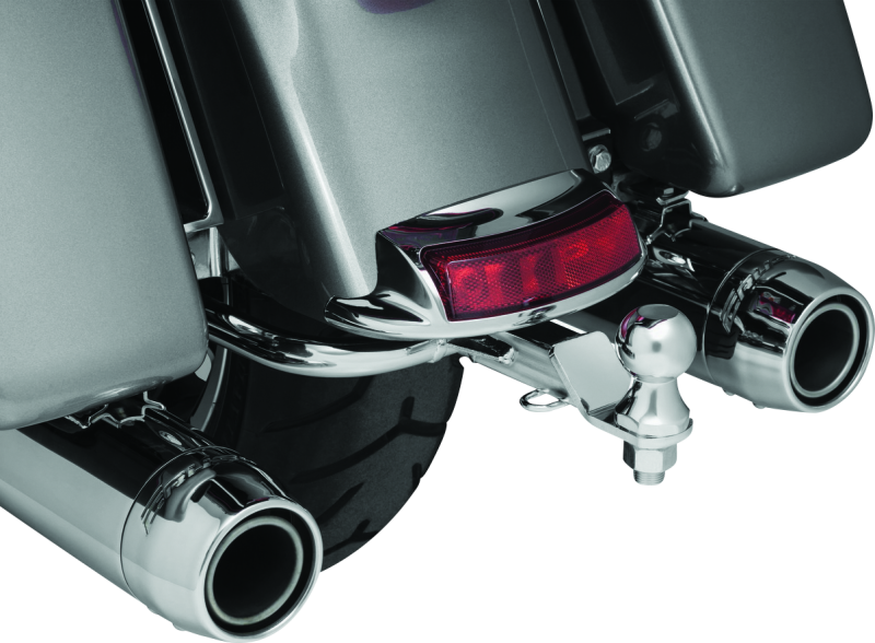 Kuryakyn Reciever Hitch 14-up Touring Models Black & Chrome