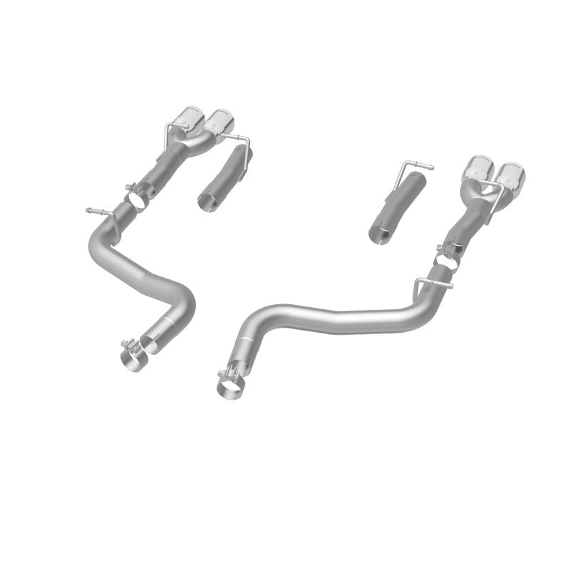 Magnaflow 19218 FITS: MagnaFlow Axle-Back, SS, 2.5in, Quad Split Rear 3.5in Tip 2015 Dodge Challenger 3.6L V6