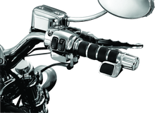 Load image into Gallery viewer, Kuryakyn Premimum ISO Grip With Throttle Boss Dual Cable Chrome