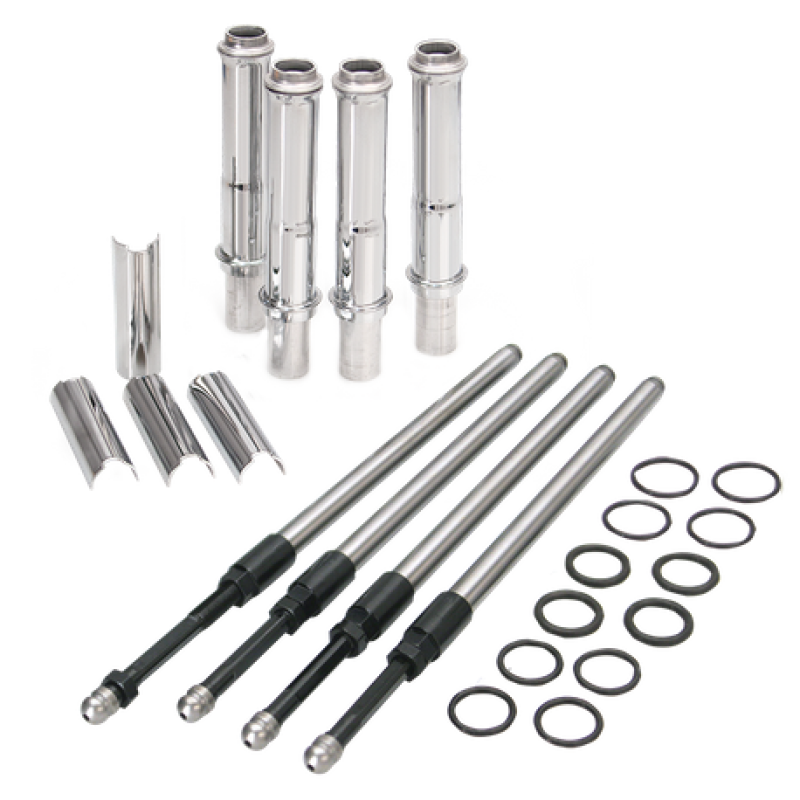 S&S Cycle Pushrod/Kit/Quickee/w/Cover Keepers/Stock/1999-2017 BT/US Patent7644694