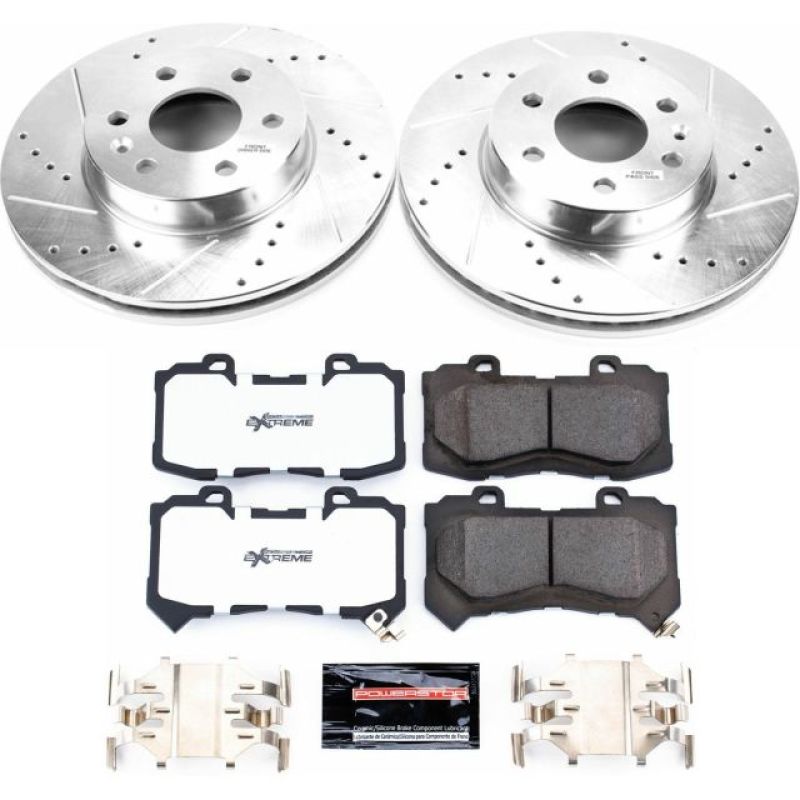 Power Stop 15-18 Chevrolet Colorado Front Z36 Truck & Tow Brake Kit