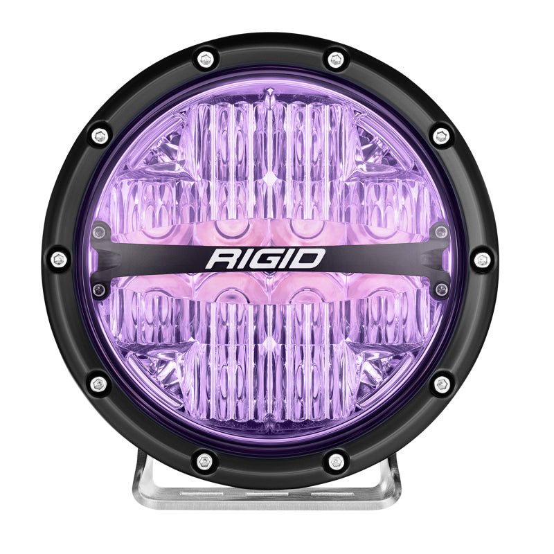 Rigid Industries 36411 FITS 360-Series 6in LED Off-Road Drive Beam - RGBW (Pair)