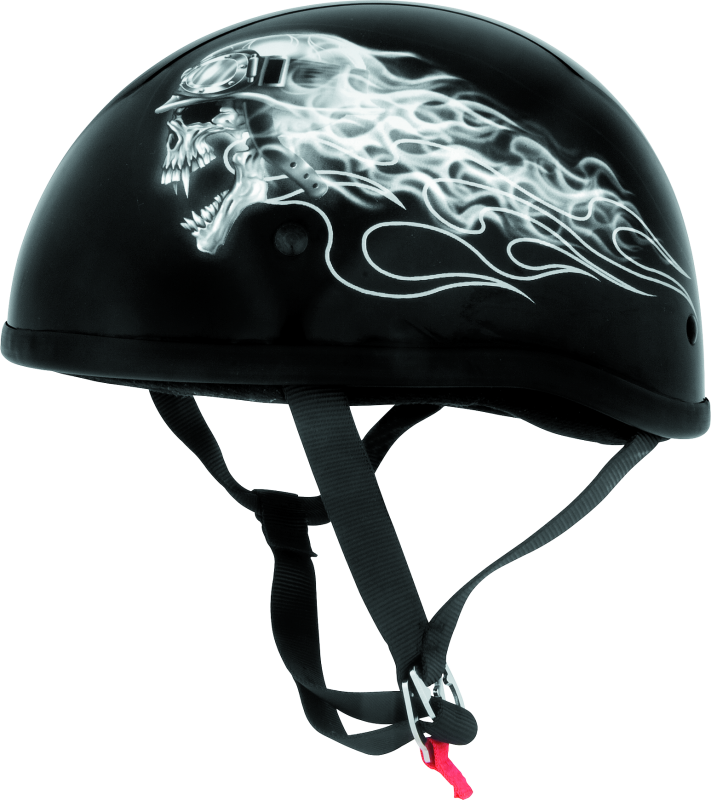 Skid Lids Biker Skull Original Helmet - Medium