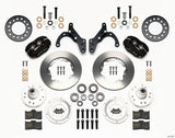 Wilwood 140-12021 FITS Forged Dynalite Front Kit 11.00in 65-68 Chevy Impala -Drum Spindle